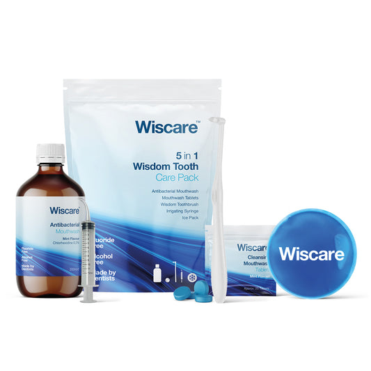 5-in-1 Wisdom Tooth Care Kit. Everything Your Dentist Uses, From The Comfort Of Your Own Home